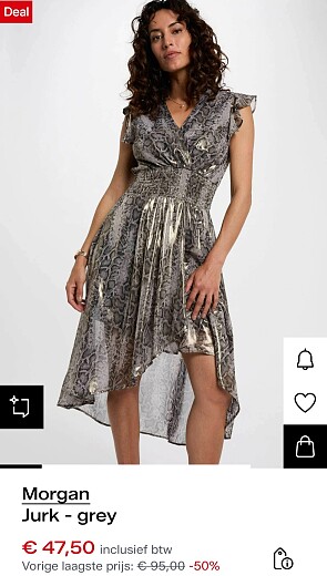 Morgan Jurk grey -50%
