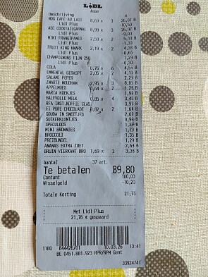 Image of kortingsbon