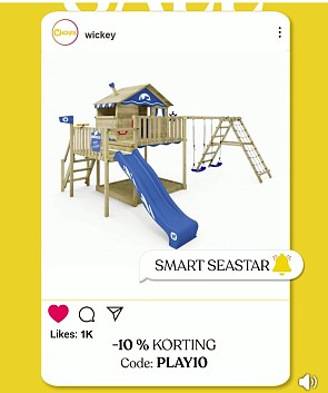 10% extra bij Wickey