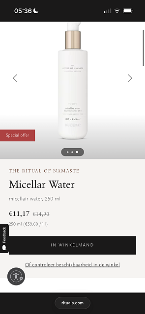 Special offer op cleansers