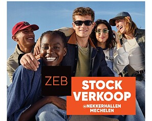 Stockverkoop ZEB 🧡 alles vanaf 0,5€