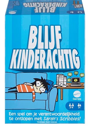 Mattel spel blijf kinderachtig