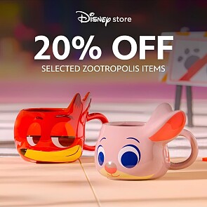 20% korting op Zootropolis items