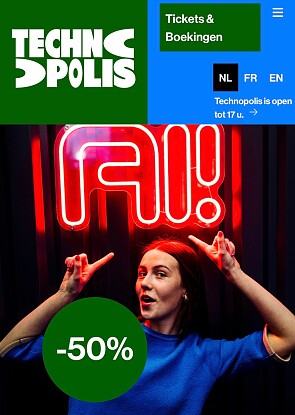 -50% op jongerentickets tijdens European AI Week