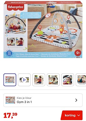 Fisher-Price 3-in-1 Speelmat