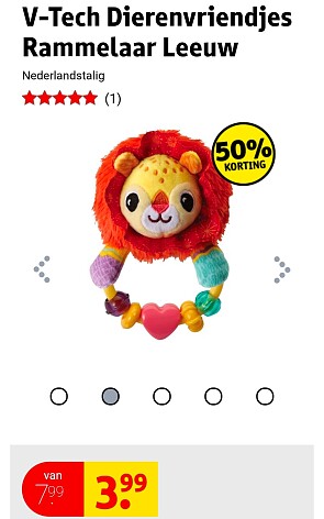 Vtech Dierenvriendjes Rammelaar Leeuw