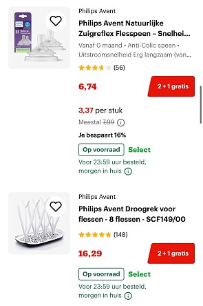 Philips Avent 2 + 1