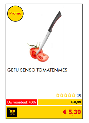 -40% op Gefu keukenhulpjes