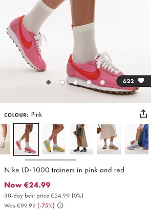 20% extra korting bij Asos