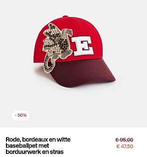 Essentiel antwerp baseballpet