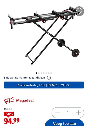 Mobiele werkbank -50%