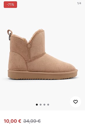 Graceland beige snowboot -71%