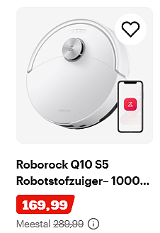 Roborock Q10 S5 Robotstofzuiger -41% bij Bol