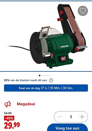 Bandschuurmachine PARKSIDE® PSBS240 -45%