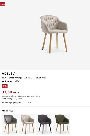 Image of eetkamerstoel