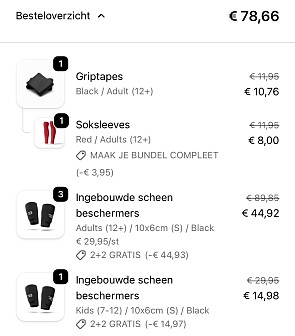 Actie ingebouwde scheenbeschermers Reballers