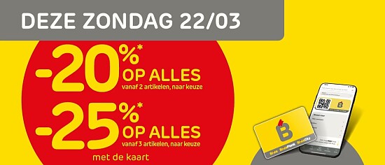 Tot -25% met je Brico kaart