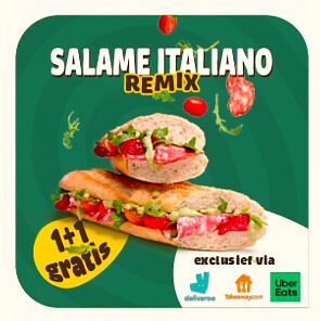 Salame Italiano Remix broodje