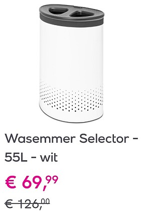 Brabantia wasmand 55L