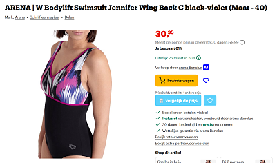 Badpak Arena Maat - 40