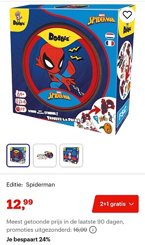 Dobble Spider-man -24%