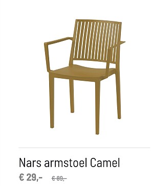 Tuinstoelen 29€