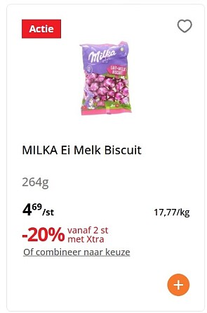 Milka paaseitjes (verschillende varianten) met mooie promo