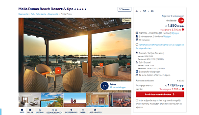 Paasvakantie in de zon? Mooie Tui deal in Kaapverdië