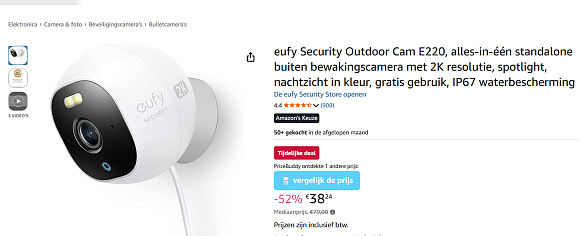 eufy Security Outdoor Cam E220