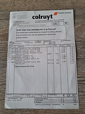 Colruyt dr.Oetker bakpoeder, kellogg´s