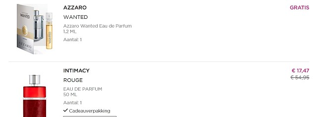 Parfum koopje bij ici PARISXL
