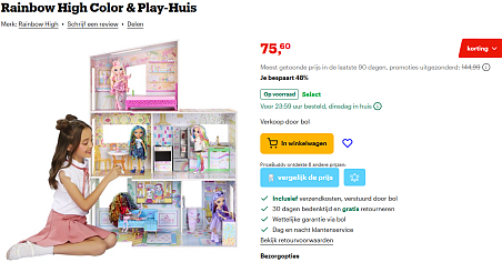 Rainbow High Color & Play-Huis