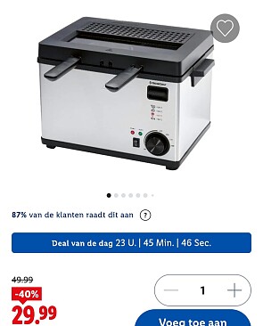 Friteuse -40%