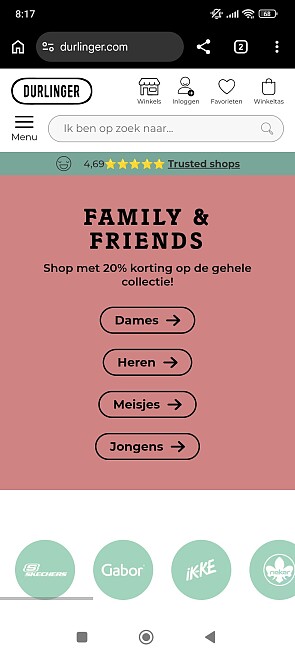 Durlinger Schoenen: -20%