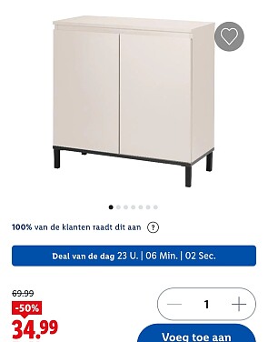 Livarno commode -50%