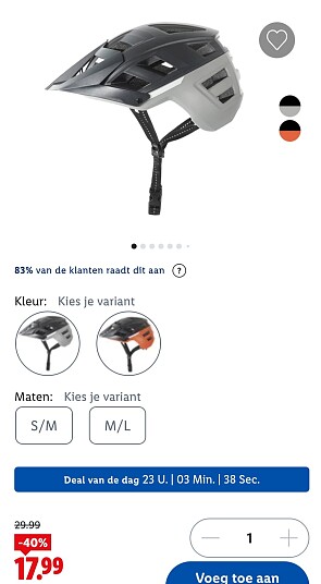 Fietshelm mountainbike voor volwassenen CRIVIT -40%