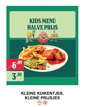 Lunchgarden kids smullen aan 1/2 prijs