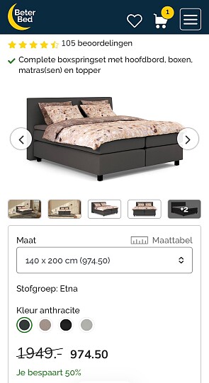 Boxspring Autentik Kurbat