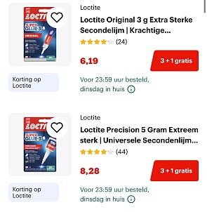 Loctite 3 + 1 gratis