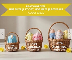 Paasvoordeel bij Ulla Popken