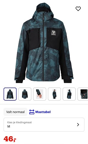 Brunotti wintersportjas M