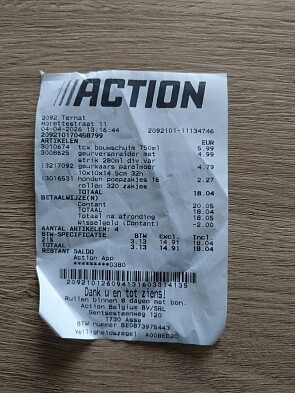 Weekacties bij Action