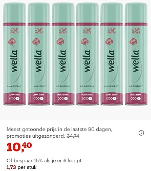 Wella haarspray
