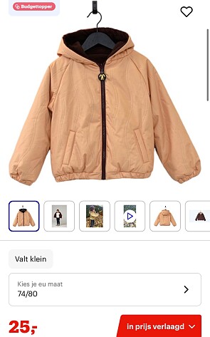 Ducksday Omkeerbare jas