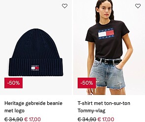 Voorjaarssale bij Tommy