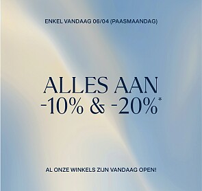 Tot -20% bij The Fashion Store