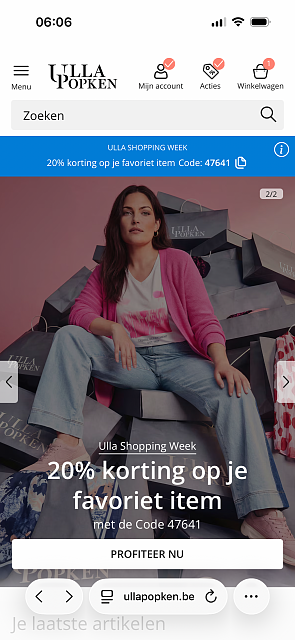 Ulla shopping week