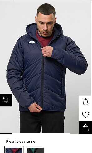 Kappa winterjas maat S en L -65%