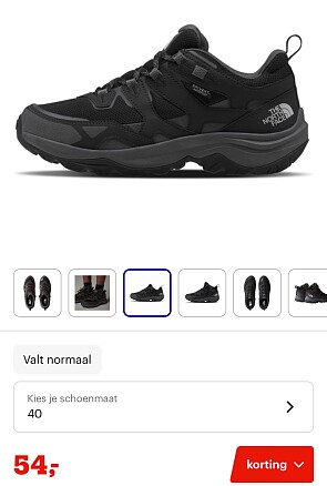 The North face maat 40