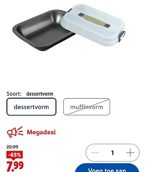 Dessertvorm zenker -65%